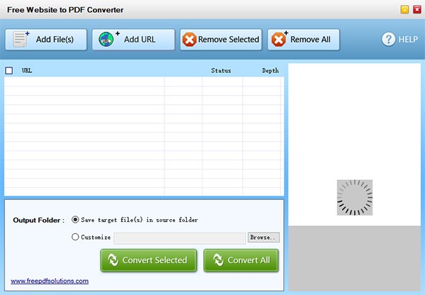 Free  Website  to  PDF  Converter(文件格式转换软件)